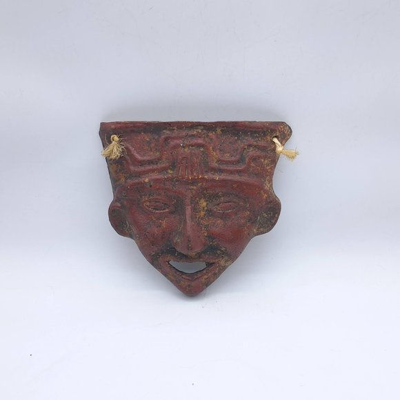 Ceramic Mayan Wall Mask - Picture 1 of 11